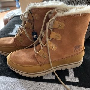 Sorel cozy Joan winter boot with faux fur